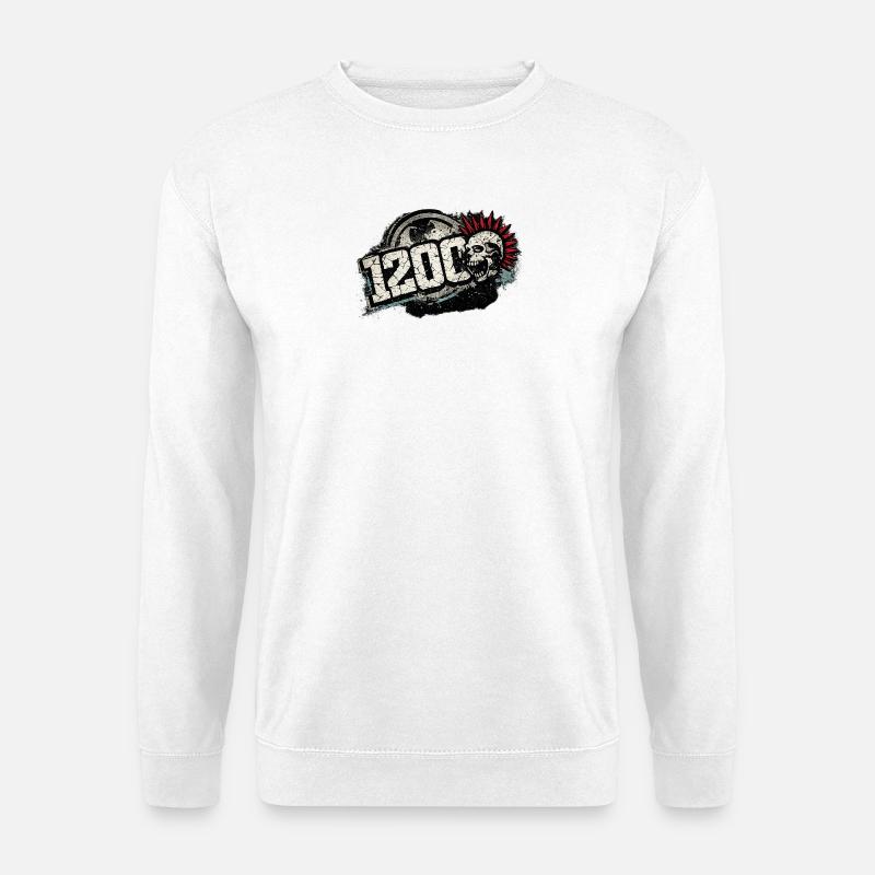 1200_Punk - Unisex Pullover - Weiß