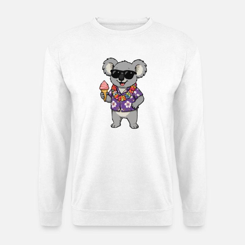 Koala Hawaii Eis - Unisex Sweatshirt - white