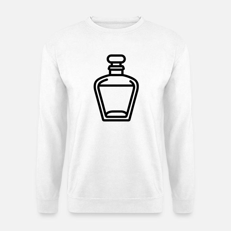 flacon de parfum - Sweat-shirt Unisexe - blanc