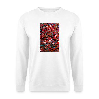 jcgejnghj - Unisex Sweatshirt - white - Front