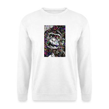 Caché - Sweat-shirt Unisexe - blanc - Devant