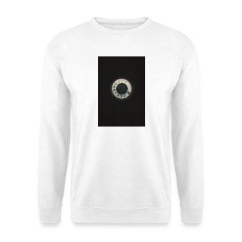 Wählscheibentelefon – Vintage Telefon Poster - Unisex Pullover - Weiß - Vorne
