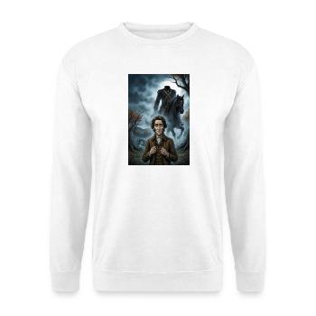 Die Legende von Sleepy Hollow Gothic Horror - Unisex Pullover - Weiß - Vorne - Alina (178cm) & Michal (187cm)