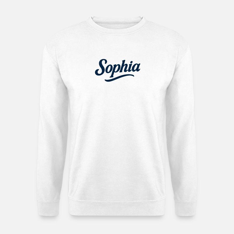 Conception abstraite à l’aquarelle - Sweat-shirt Unisexe - blanc