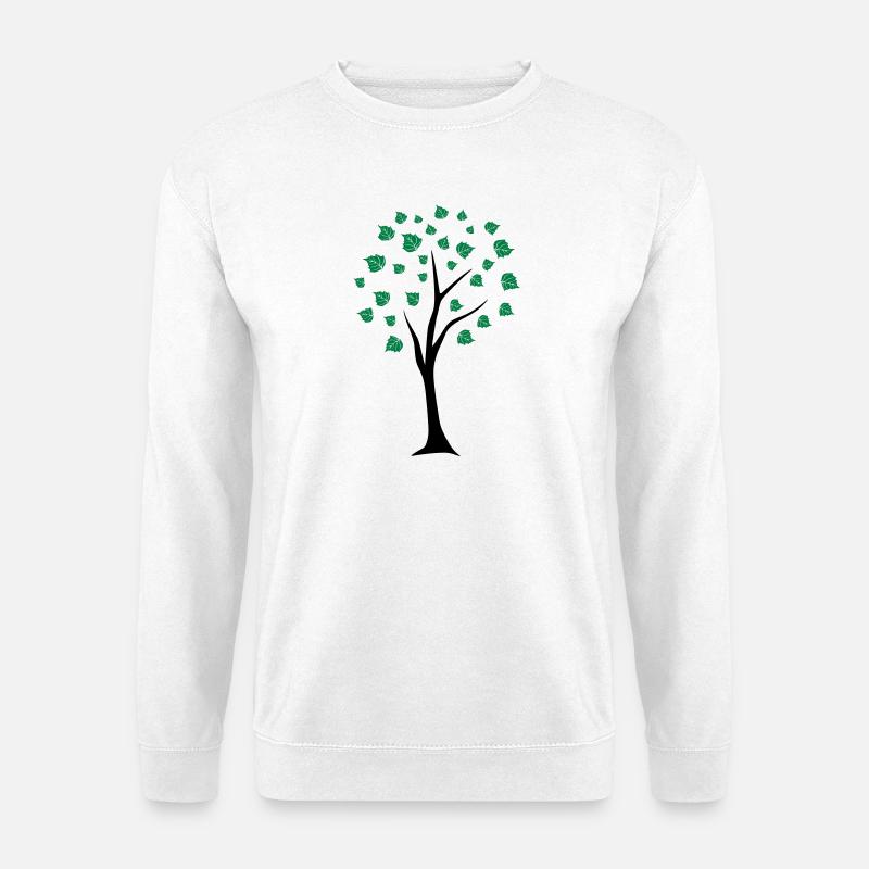 tree - Unisex Sweatshirt - white