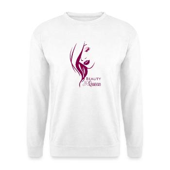 Beauty Queen - Unisex Sweatshirt - white - Front