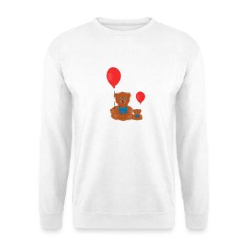 Bars - Unisex Pullover - Weiß - Vorne