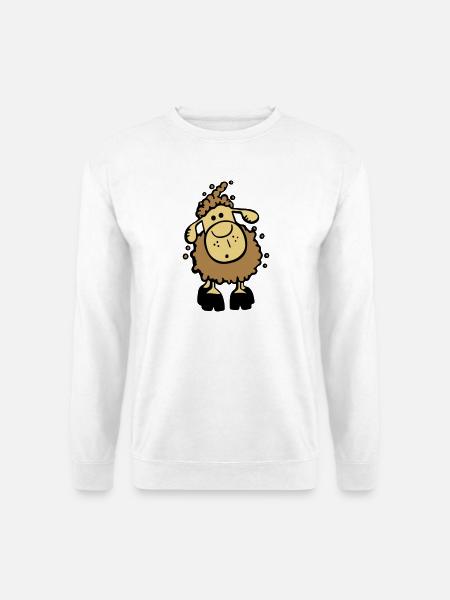 Cute Sheep - Unisex Sweatshirt - white