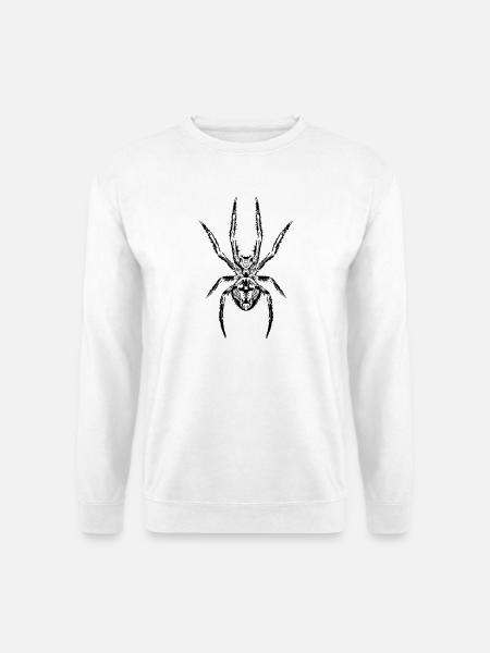 Spinnen kraft Das Symbol für Stärke und Geheimnis - Unisex Pullover - Weiß