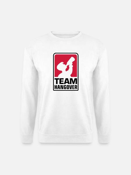 team logo hangover - Unisex Pullover - Weiß