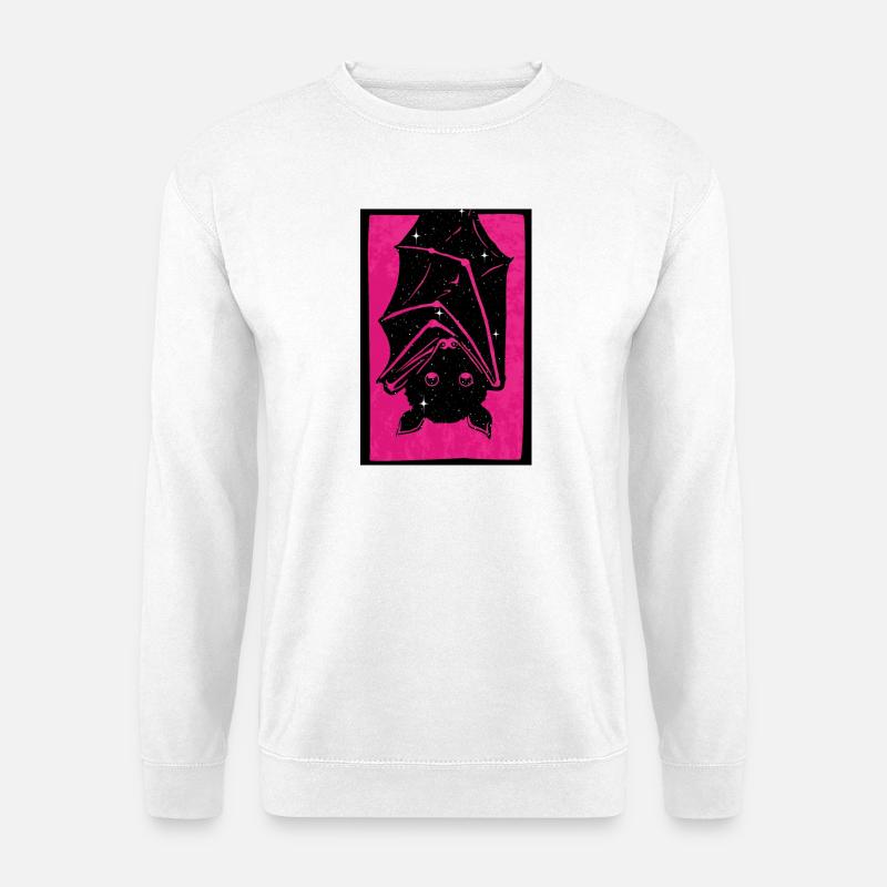 Impression de Spacebat - Sweat-shirt Unisexe - blanc