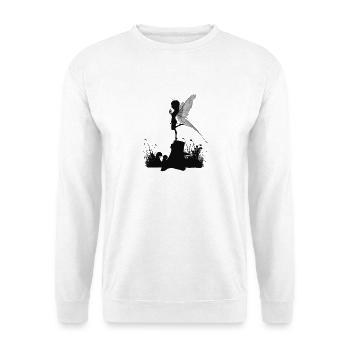 Cute little fairy - Unisex Sweatshirt - white - Front