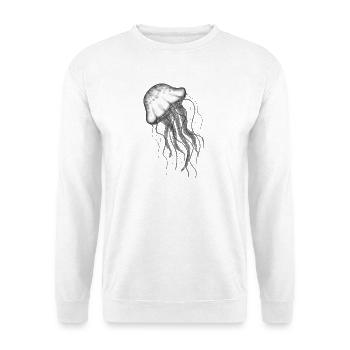 Jellyfish Jellyfish - Unisex Sweatshirt - white - Front