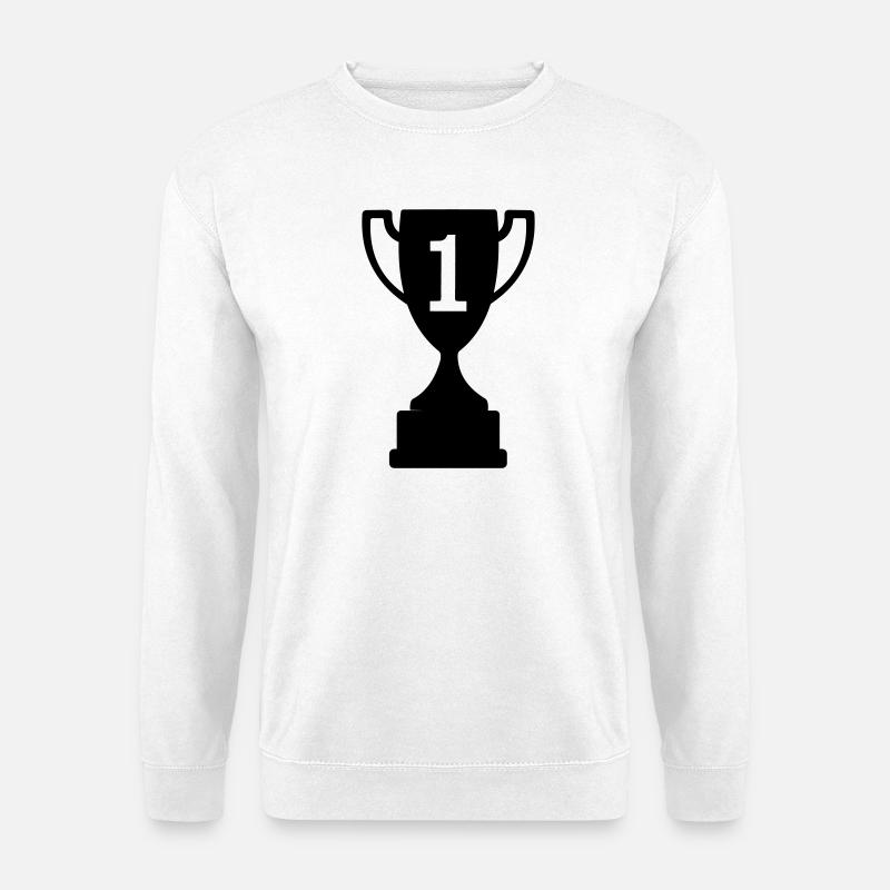 Pokalsport Nummer 1 - Unisex Pullover - Weiß