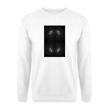 Nuit noire V.2 - Sweat-shirt Unisexe - blanc - Devant