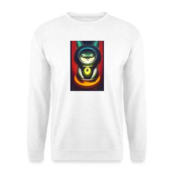 Maneki neko 3 - Sweat-shirt Unisexe - blanc - Devant