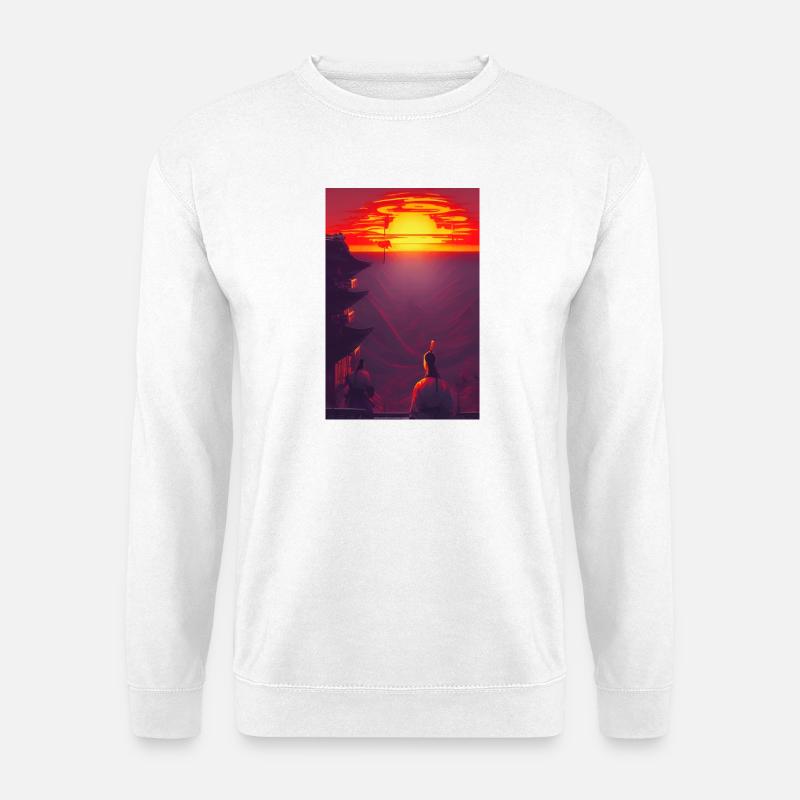Samurai 3 - Unisex Pullover - Weiß