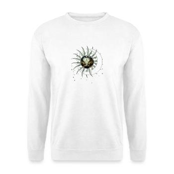 Wunderbare Fee am Drachentor - Unisex Pullover - Weiß - Vorne