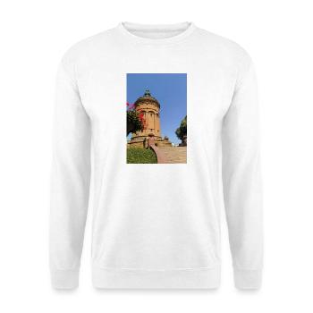 MANNHEIM WATER TOWER - Unisex Sweatshirt - white - Front