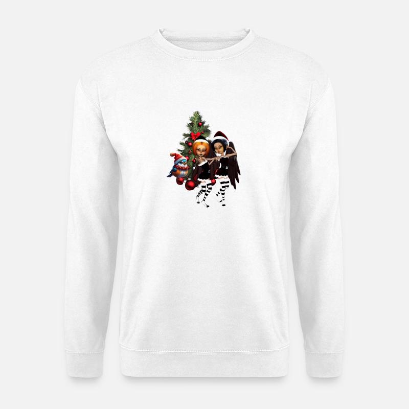 Tanzen für Weihnachten. - Unisex Pullover - Weiß