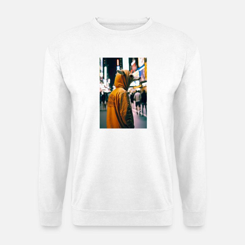 Anthropomorphic 08 - Unisex Sweatshirt - white