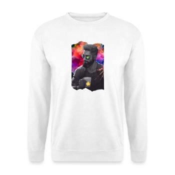 Sepia zwischen den Farben - Unisex Pullover - Weiß - Vorne