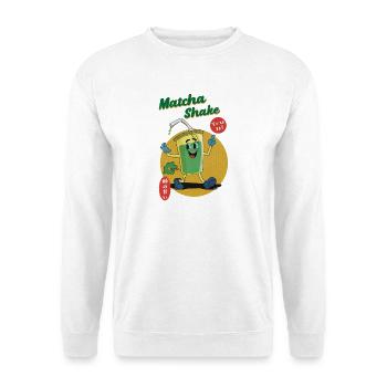 Matcha Shake - Try it! - Unisex Pullover - Weiß - Vorne