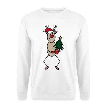 Funny Christmas - Unisex Sweatshirt - white - Front