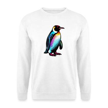 Penguin - Unisex Sweatshirt - white - Front