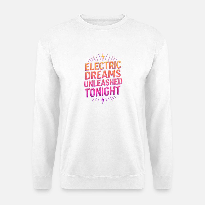 Elektrische Träume - Reves Electriques - Unisex Pullover - Weiß