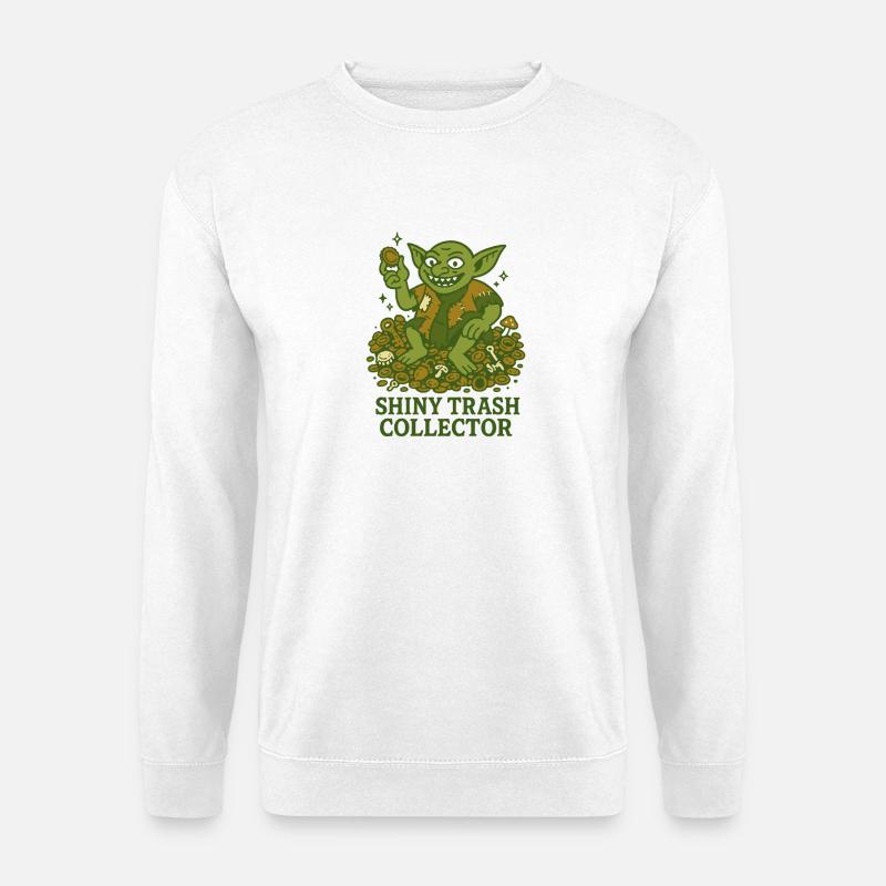 Shiny Trash Collector - Unisex Pullover - Weiß