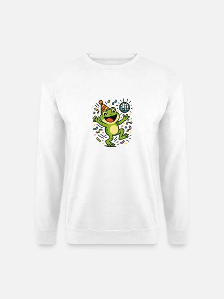Party Frog - Unisex Sweatshirt - white