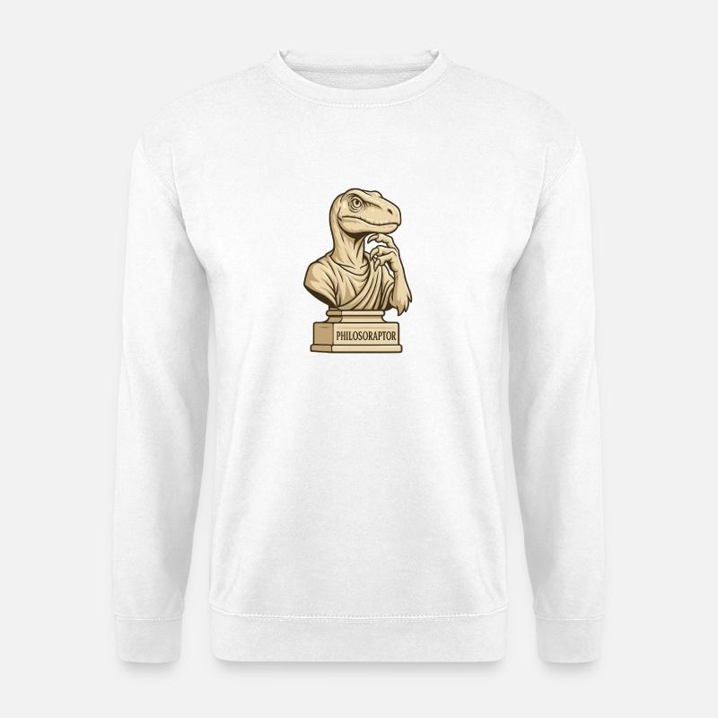 Philosoraptor - Sweat-shirt Unisexe - blanc