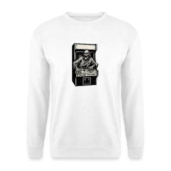 Arcade Squelette - Sweat-shirt Unisexe - blanc - Devant