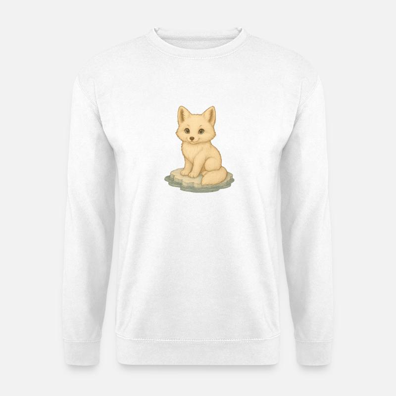 Nordic Arctic - Arctic Fox - Unisex Sweatshirt - white