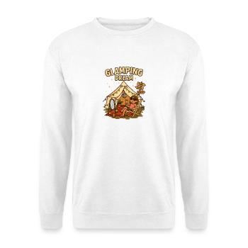 Glamping Dream Festival Queen Diva Style Femmes - Sweat-shirt Unisexe - blanc - Devant
