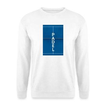 Padel tennis - Unisex Sweatshirt - white - Front