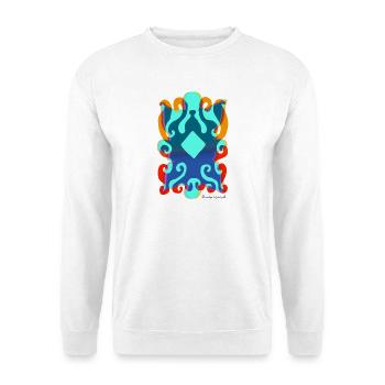 formulaires-tapisserie-2023-2_-5- - Sweat-shirt Unisexe - blanc - Devant