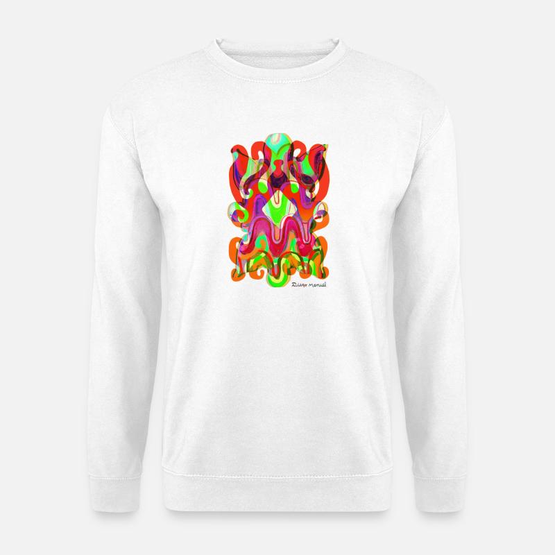 formen-wandteppich-2023-2_-8- - Unisex Pullover - Weiß