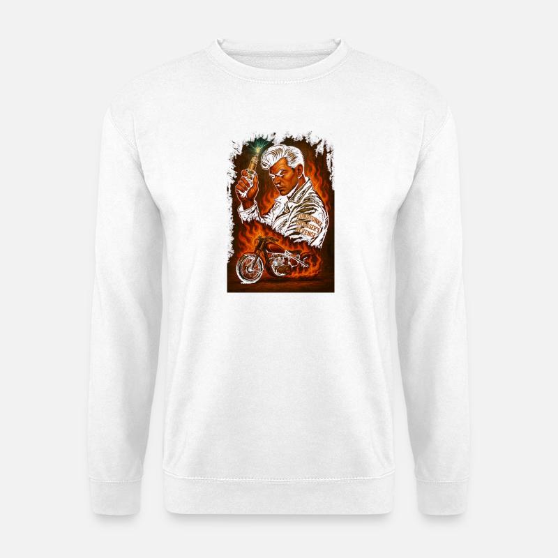 ZÜNDFUNKE – Greaser's Revenge - Unisex Sweatshirt - white