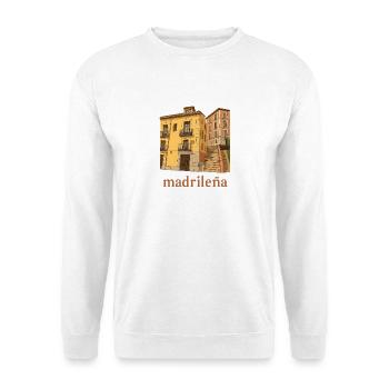 Facades in Madrid - Unisex Sweatshirt - white - Front