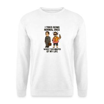 Humorous Office and Holiday Design - Unisex Sweatshirt - white - Front