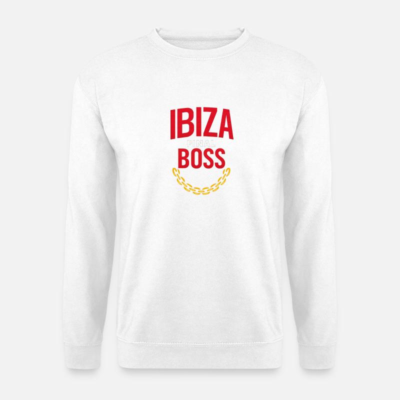 Ibiza Final B. Logo – Party Edition - Unisex Sweatshirt - white
