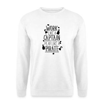 Design Graphique Abstrait Coloré - Sweat-shirt Unisexe - blanc - Devant