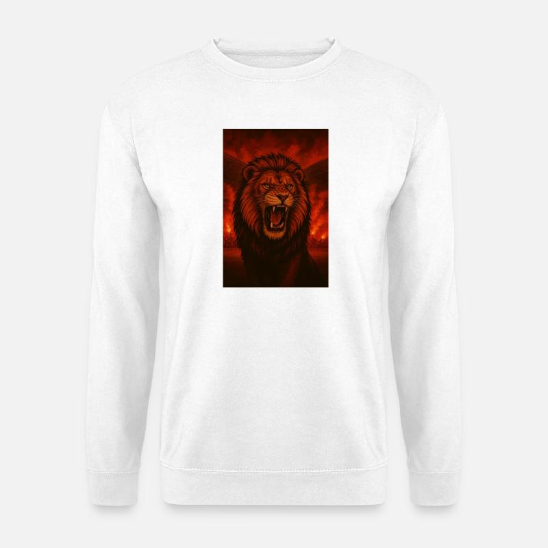Aslan - Unisex Pullover - Weiß