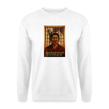 Tibet Justice Protest Artwork - Unisex Sweatshirt - white - Front