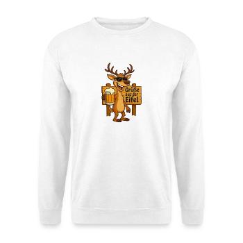 T-shirt Eifel Wanderlust Nature Montagnes Aventure en plein air - Sweat-shirt Unisexe - blanc - Devant