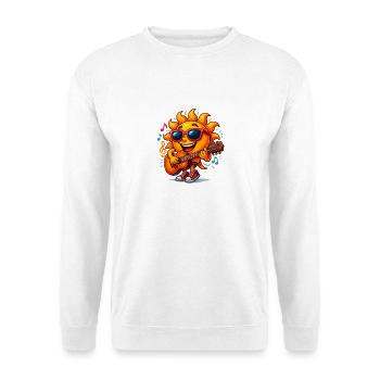 Bonne journée - Sweat-shirt Unisexe - blanc - Devant