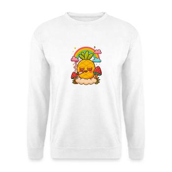 Ananas 🍍 Express - Sweat-shirt Unisexe - blanc - Devant