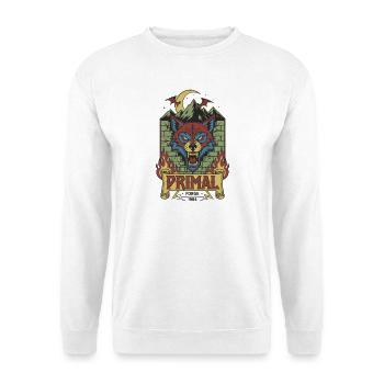 Primal Wolf Forge 1984 - Unisex Sweatshirt - white - Front
